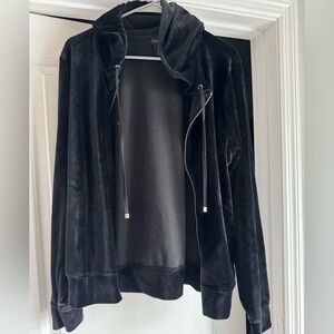 Nicole Miller Black Teddy Jacket